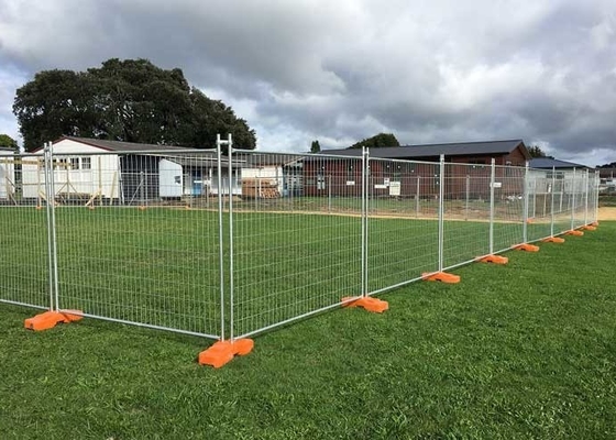 2100mm Height Temporary Steel Fencing Popular Security Flexible Mobile