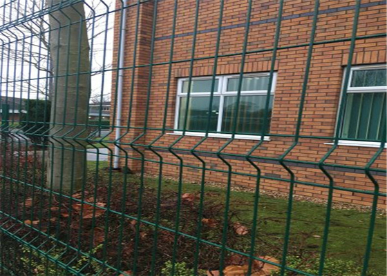 Construction 1.8m Welded Mesh Wire Fencing Custom Size Steel High Security