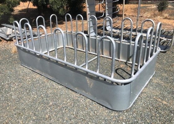 Corrosion Proof Cattle Big Square Bale Feeder 2.8x1.4x1.3m