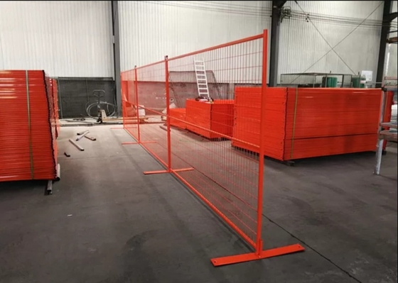 Rust Resistant 1.8x3m Temporary Steel Fencing For Construction Site Security