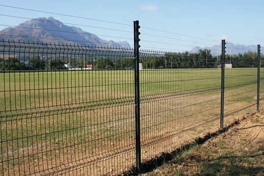 Rustproof 1.8m Tall Welded Wire Mesh Fencing For Boundary Security