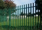 D Section 1.2m Steel Palisade Fencing With Hot Dipped Galvanized