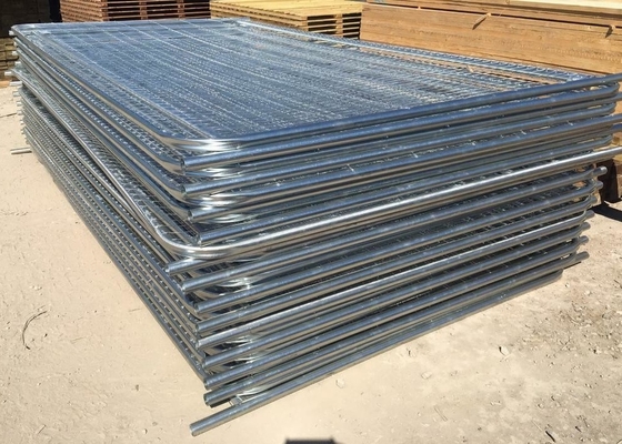 2000mm High Pre Galvanised Heras Mobile Fencing Square Top Heavy Duty